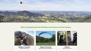 Surfair, parapente dans les Pyrénées