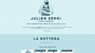 Julien Serri, chef pizza Paris
